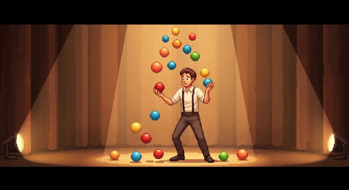 Шоссе с десятками машин в пробке рядом с почти пустой полосой, где несколько машин свободно мчатся на высокой скорости. Вид сверху, драматичный контраст между двумя полосами.