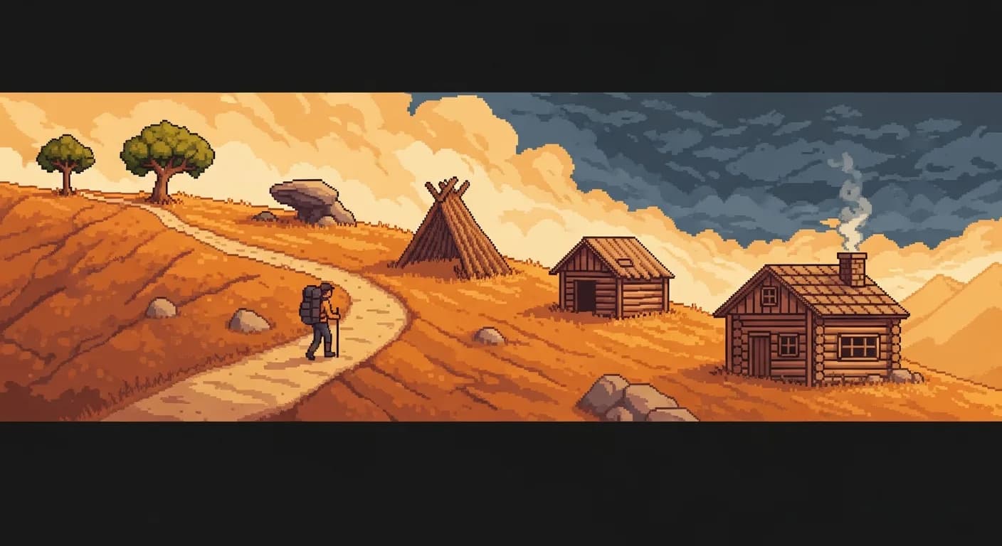 Панель управления с пятью рычагами разного размера — от крошечного переключателя до массивного аварийного рычага, символизирующих нарастающие уровни реагирования на риски. Тёплое индустриальное освещение, без текста.