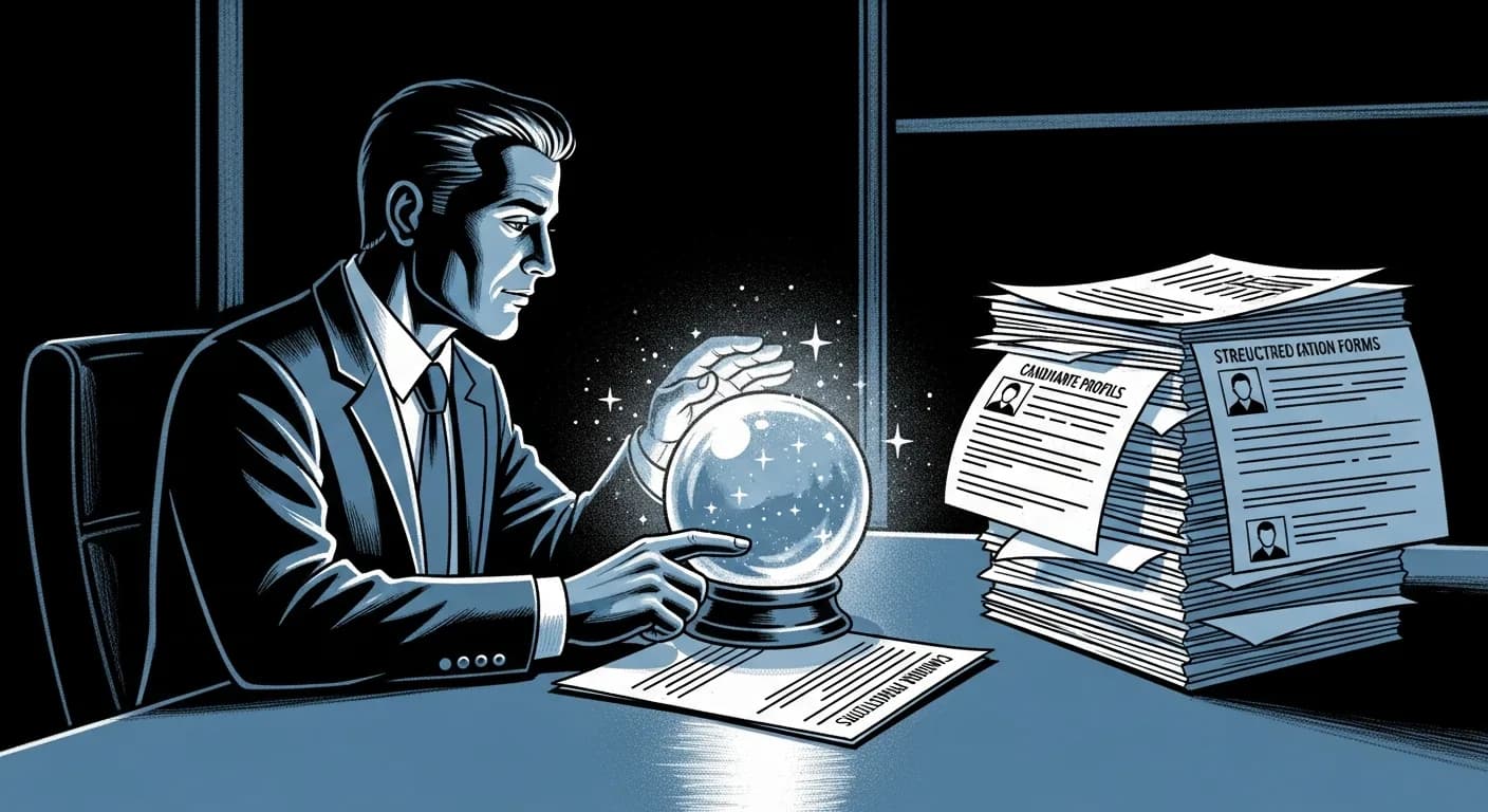 Молодой уверенный врач в белом халате с закрытыми глазами кладёт руку на грудь пациента, а за его спиной рентгеновский снимок и медицинские карты покрываются пылью. Тёплое кинематографичное больничное освещение.